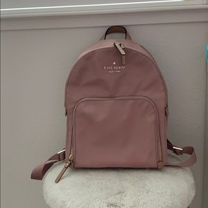 kate spade mauve pink backpack